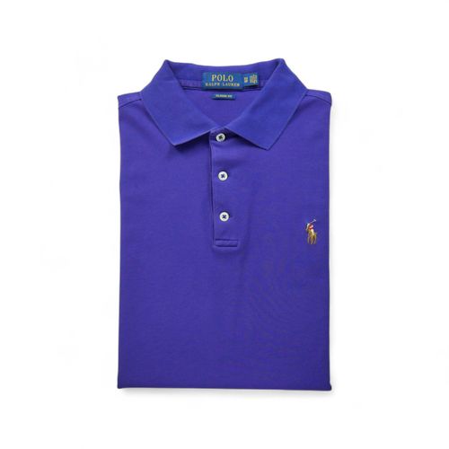 Reconditionné - Polo Manches Courtes Homme Classic Fit - Taille Xs - Homme - Violet
