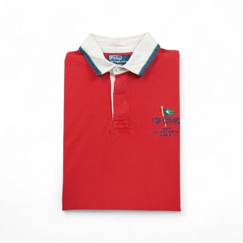 Reconditionné - Polo Manches Courtes Homme Rouge - Taille Xl - Homme - Rouge