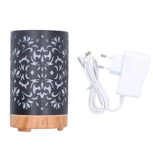 CONNOR Humidificateur d'air ultrasonique en fer forge de 100 ml avec lumiere coloree pour la maison (Ue) 100-240 V