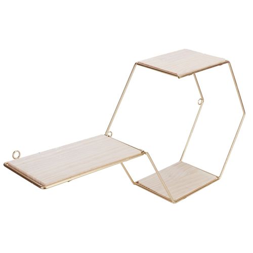 Connor Etagere Murale Innovante En Fer Forge Pour Le Rangement De La Maison Et Du Salon