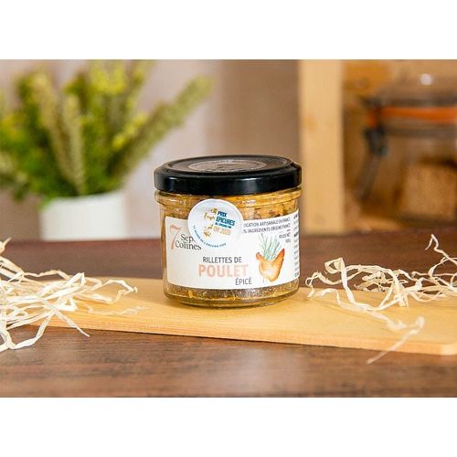 Rillettes De Poulet Épicé 100g