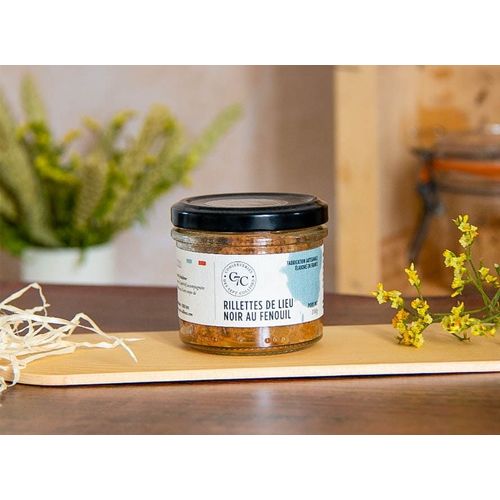 Rillettes De Lieu Noir Au Fenouil 100g