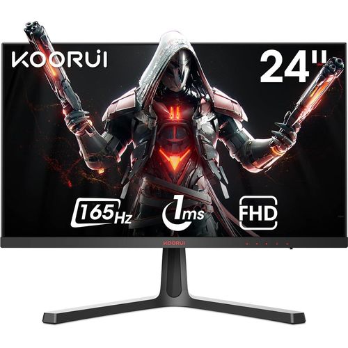ytseazn-Ecran Pc Gaming 24 Pouces-Full Hd(1920X1080),Va,Ecran 144Hz 165Hz,1Ms,Dci-P3 85%,Adaptivesync Technologie,Hdmi X2,Dp Noir
