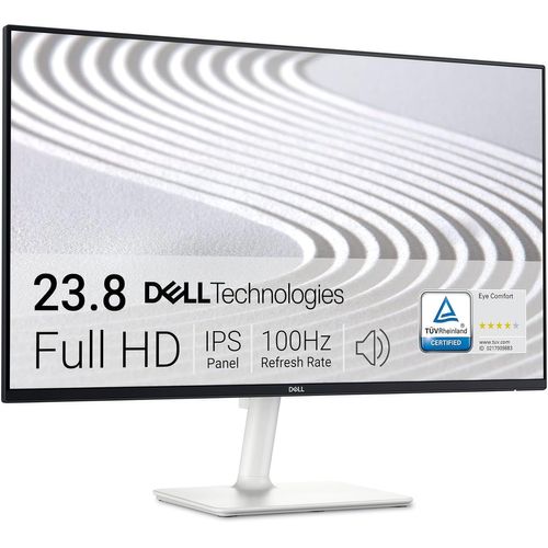 ytseazn-S2425H 24"" Full Hd(1920X1080)Écran Pc,100Hz,Ips,4Ms,99% Srgb,Haut-Parleurs Intégrés,Bords Ultra-Fins,2X Hdmi,Garantie 3 Ans,Blanc