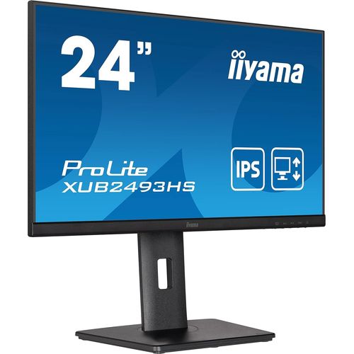ytseazn-Ecran Pc-Prolite Xub2493Hs-B5-24 Fhd-Dalle Ips-4 Ms-75Hz-Hdmi / Displayport-Pied Réglable En Hauteur