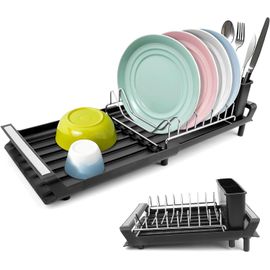 Égouttoir à Vaisselle – Compact Et Peu Encombrant Avec Porte Ustensiles 99126325