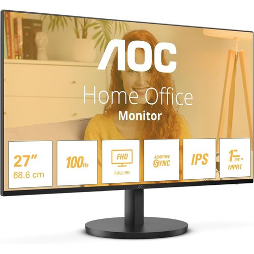 ytseazn-27B3Ha2 Écran Full Hd 27"" Avec Cadre Fin Intégré Haut-Parleurs(1920X1080,100 Hz,Vga,Hdmi 1.4)Noir