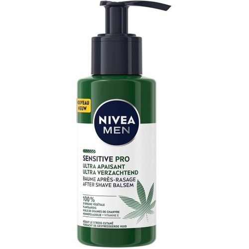 Ytseazn-Men Baume Après-Rasage Ultra Apaisant Sensitive Pro(1x150 Ml),Baume Apaisant À L¿Huile De Chanvre Bio Et Vitamine E,Après-Rasage Homme Pour Toutes Les Peaux 