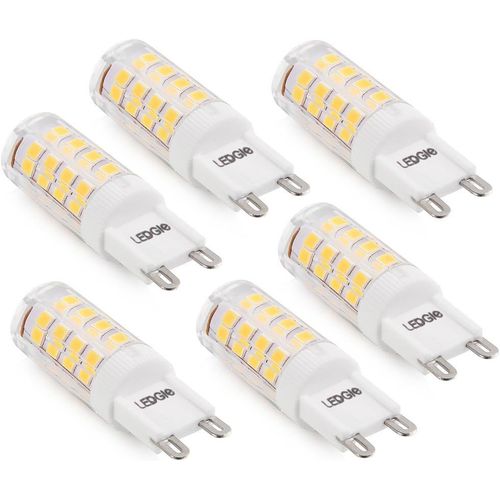 Ytseazn-[Lot De 6] 5w Ampoule G9 51-Led Smd2835 360 Lumens Equivalent À Ampoule Halogène De 50w Pour L'éclairage Intérieur 3000k-Blanc Chaud