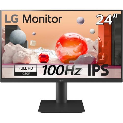 ytseazn-Standard 24Ms550-B.Aeu Ecran Pc Bureautique 24""-Dalle Ips Résolution Fhd(1920X1080),5Ms Gtg 100Hz,Ntsc 72%(Cie1931),Inclinable,Réglable En Hauteur