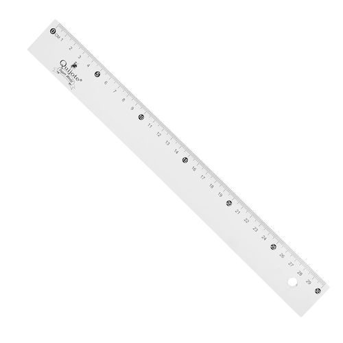 Ytseazn-Règle 30cm Transparent-Rigide Transparent 30cm Pour Bureau Ou Usage Scolaire.