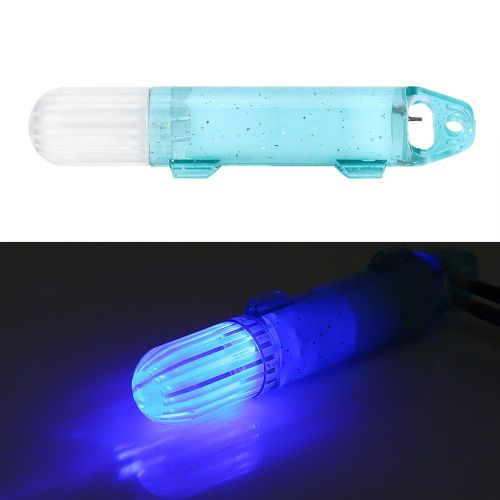 Leurres De P¿ºche ¿¿Lectriques Lumineux Et R¿¿Alistes De 8 Cm Pour Crevettes D'eau Douce Et D'eau Sal¿¿E (Bleu)
