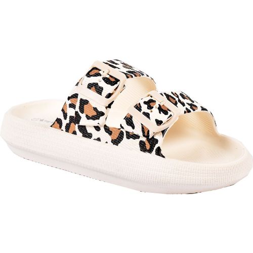 Sandales Mules Eva Boucle Mbs02682 Ecru