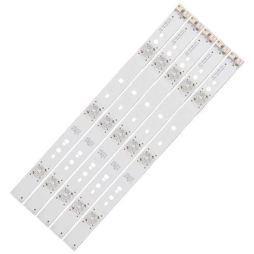 LED pour Proscan Plded3273a-b Pld3271a-e Supra Stv-lc32510wl Stv-lc32520wl Telefunken 32 ""tv 32d7-light-bar-pcb p/n-6003050414 1kit-5pcs