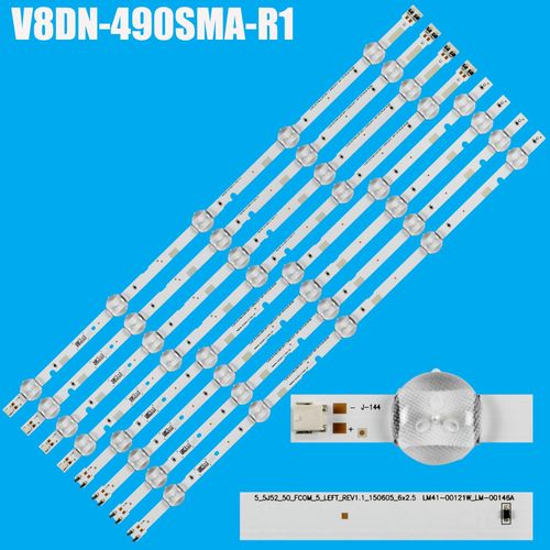 LED pour UA49N5300 UA49N5380 UN49J5290 HG49NJ477 UN50J5200 UN50J5020 49 FHD-R L-180319-JEDI BN96-46573A BN96-38526A BN96-38527A 1 set - 4 pcs Mexique