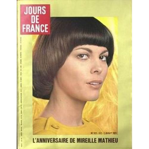 Jours De France N°972 Du 07-08-1973