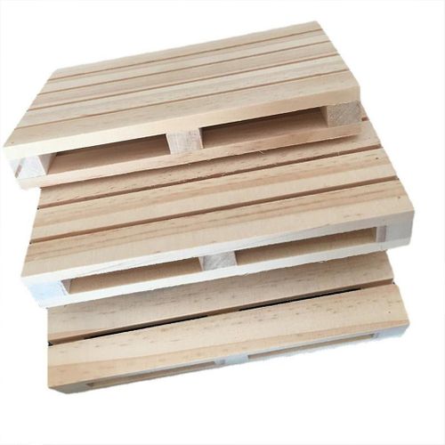 Bois Naturel Palette Boisson Montagnes Russes Fête De Noël Décoration Accessoires Sous-Verres