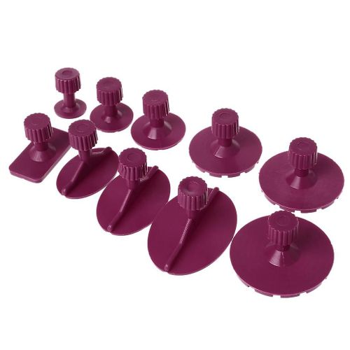 10pcs Voiture Débosseleur Extracteur Panneau Voiture Ventouse Peinture Débosselage Outils De Réparation