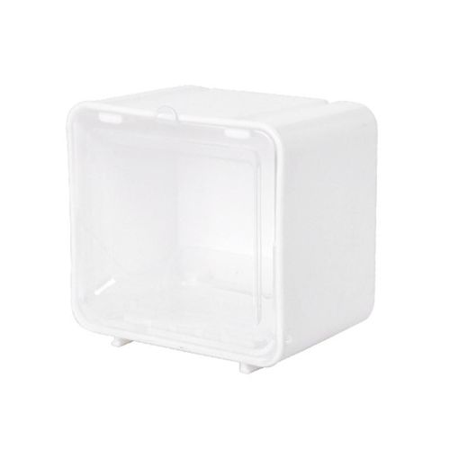 Mini Bande De Rangement Boîte En Plastique Blanc De Bureau Bande Titulaire Pour Bureau À Domicile Fournitures Scolaires Main Compte Mémo Pad Autocollant Stockage Conteneur Organisateur