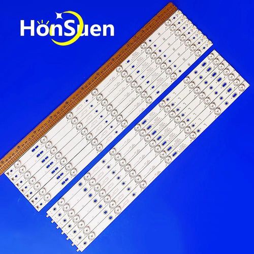Bande de rétroéclairage LED pour 55PUS6581, 55PUS6561, 55PUS6101, 55PFF5701, 55PUG6102, LBcape 72, 55PUG6102, 78, 55PUS6401, 01N31, 01N32, 2 ensembles, 3 ensembles, 4 ensembles 2set-28pcs