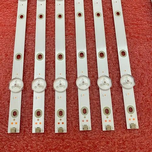 Kit 12 Pièces Barre Led Pour 55pus6503/12 55pus6412 55pus7503 55pus6162 55pus6262 55pus6753 55pus7303 55pus6703 Tpt550u1 Lb55073 Pologne