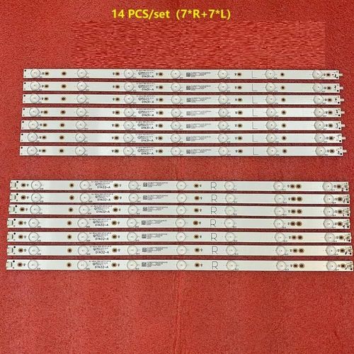 Bande de rétroéclairage LED, 55PFF5701/T3 55PUS6482 55PUS7002 LB55072 V1 V0 55PUS6162 55PUS6551 55PUS6432 55PUT6101/12 55PUS6501/12 Pologne