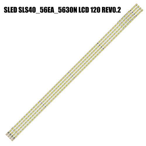 Bande Led Sled Sls40-56ea-5630n Lta400nouveaux-Nés 12 Lta400nouveaux-Nés 16 40pfl7705révélant 40ux600u 40bf/S Lc40laquée Fda Lc4051 Le40t300 Lj64-02268a 02267a