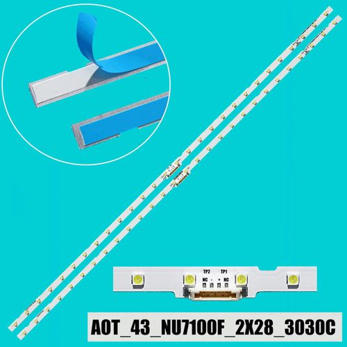 Bande Led Pour Ue43ru7100 Ue43nu7120u Ue43nu7120/U Bn44-00947a Ue43nu7100/U Un43ru7400/G Aot_43_Nu7100f_2x28_3030c Ue43ru7105kxxc China