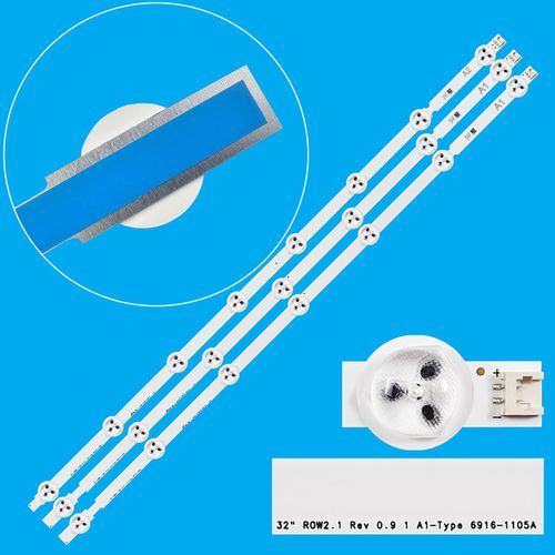 Rétro-éclairage LED pour téléviseur 32 pouces, 1/5/10 kits, 32LN5700 32LN513V LC320DUE LC320DXE SF A1 A1 A2 32LN/32LA de remplacement 5 Set - 15 Pcs Fédération de russie