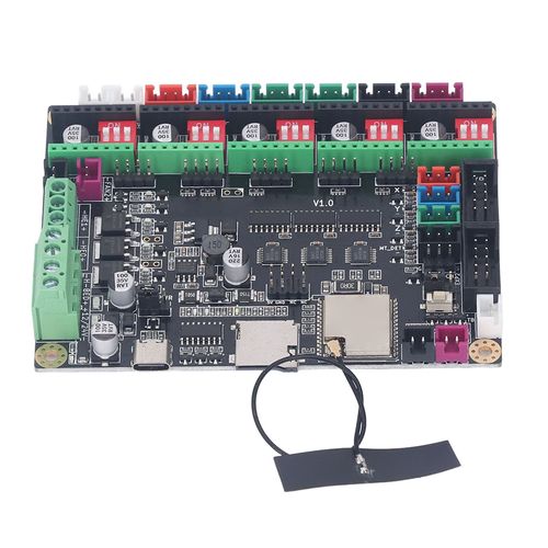 Carte de commande d'imprimante 3D pour carte mère MKS TinyBee V1.0, 5 pièces, pilote de moteur pas à pas TMC2209 avec dissipateur de chaleur DC12-24V