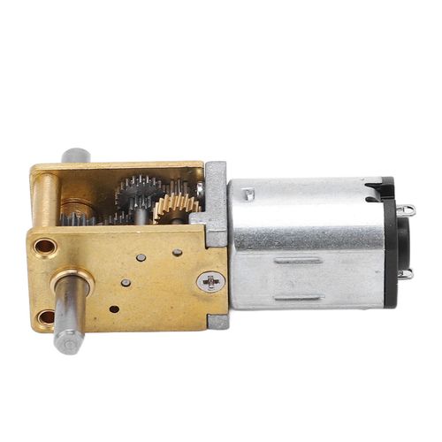 Moteur à engrenages de réduction de vitesse, arbre à double sortie, grande Torsion brossée pour Machine DC3V 60 tr/min