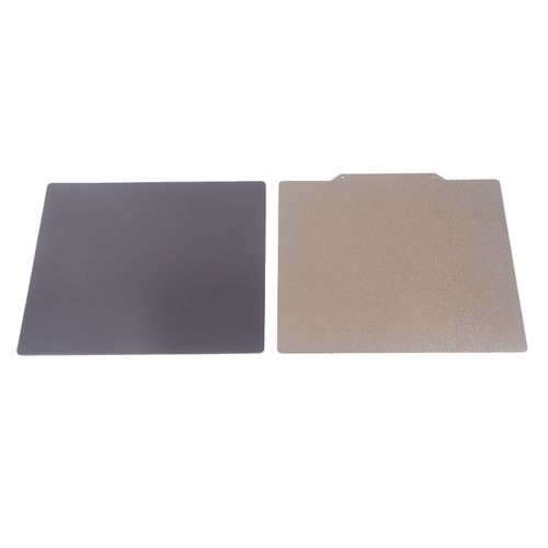 Plaque d'acier pour imprimante 3D, plaque en caoutchouc magnétique Double face à forte adhérence pour E12 E16 310X310MM