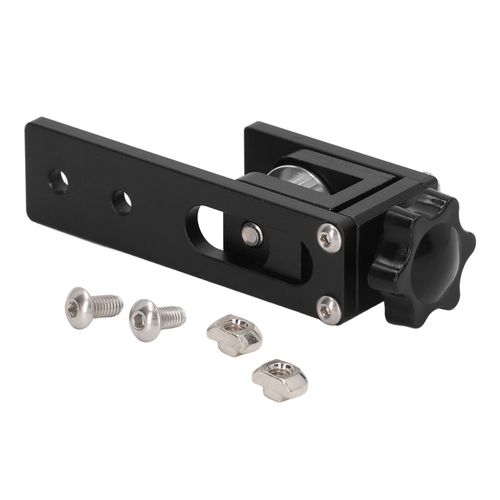 Tendeur de courroie X Axes en alliage d'aluminium, tendeur de courroie pré-assemblé pour Ender 3 pour imprimante 3D CR10 noir