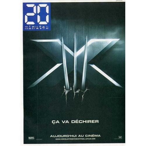 20 Minutes  N° 974 : X Men 3