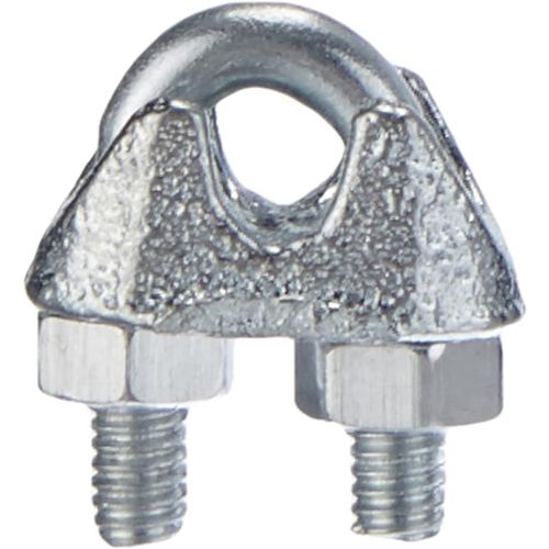 MONDODIGITALE-Bar9 Lot De 30 Serre-Câbles Étrier Acier Zingue Pour Câble D 3/4 Mm
