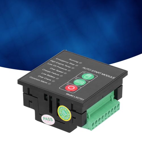 Panneau de commande de contrôleur de groupe électrogène à démarrage automatique pour générateur Diesel LXC701 DC 8-35V