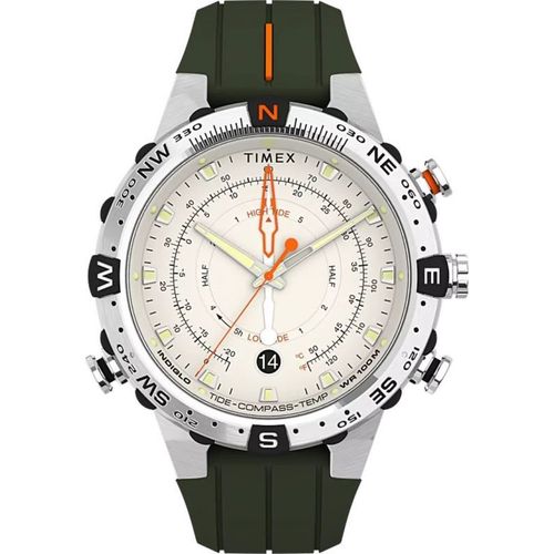 Timex Montre Vert Analogique Hommes Expedition North Tw2v22200