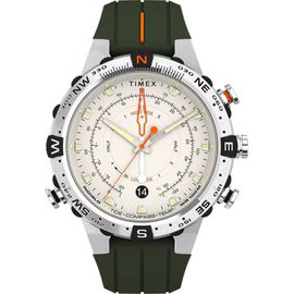 Timex Montre Vert Analogique Hommes Expedition North Tw2v22200
