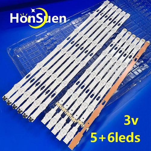 LED pour UE48JU6430U, UE48JU6500, UE48KU6400, UE48KU6500, UE48JU7500U, UE48JU6060, UE48JU6072, UE48JU6050U, UE48JU6412U, UE48JU6400U 1kit-12pcs