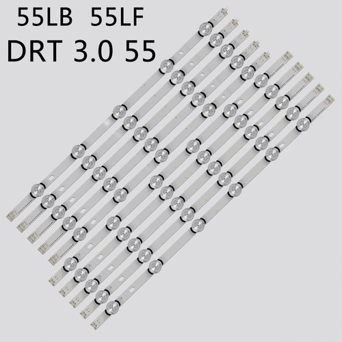 Barre de bande LED rétroéclairée, tableau complet, 55LF5610, 55LF5800, 55LB6300, 55LB5900, 55LB6500, 55LB5600, 55LB6200, 55LF5600, 55LF5850, 55LB5550, nouveau Replace 55LB