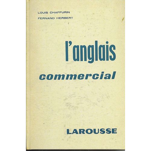 L'anglais Commercial.