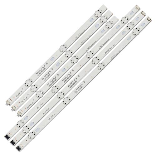 Bande de rétroéclairage LED pour SSC _ 43 ""_ FHD _ A/B, 43LH595V, 43LH575V, 43LJ5100, 43LH5600, 43LJ510T, 43LF51-FHD-A, 43LF51-FHD-B, 43LJ510V, Nouveau