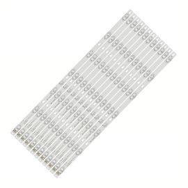 Rétroéclairage LED (12) Pour THOMSON 65UC6306 65UC6406 TCL 65S405TAAA 65D2900 L65P2US TOT _ 65 _ D2900 65HR330M07A4 V2 YHF-4C-LB6507-YH01 1 set