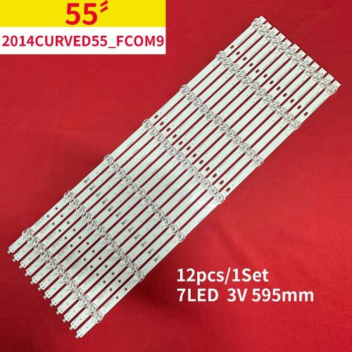 12pc LED pour SAM-SUNG_2014CURVED55_FCOM9_REV1.0_140820 55CA9550 SVScape AB5 L55H9600A-CUD LTAcape FW01 LED55count810X3DU 55PUS8700 1Set for 1TV