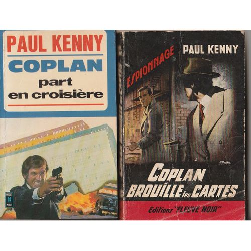 Lot 60 Paul Kenny -Policiers Et Espionnages- Coplan - Couvertures Gourdon - Fleuve Noir Un Diplomate Nommé Coplan Coplan Part En Croisière Coplan Va Trop Loin Les Demons De Bali In-12 218 Pages