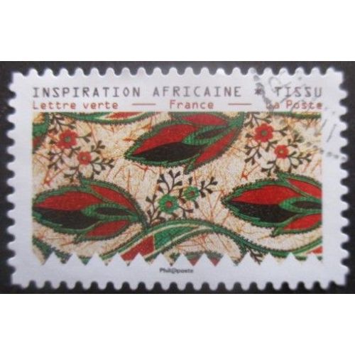 France Autoadhésif N°1662 Tissu Oblitéré