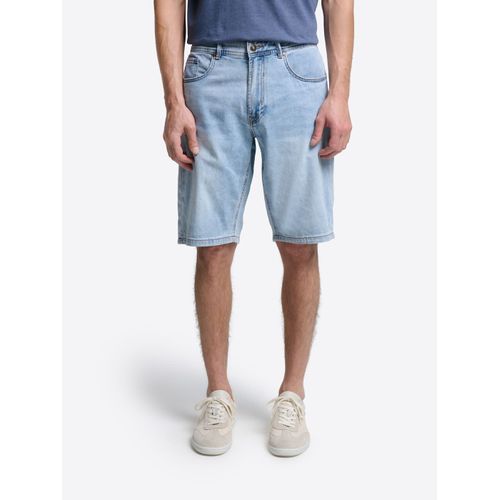 Bermuda Denim Regular En Coton - Bleu Bleach - 44