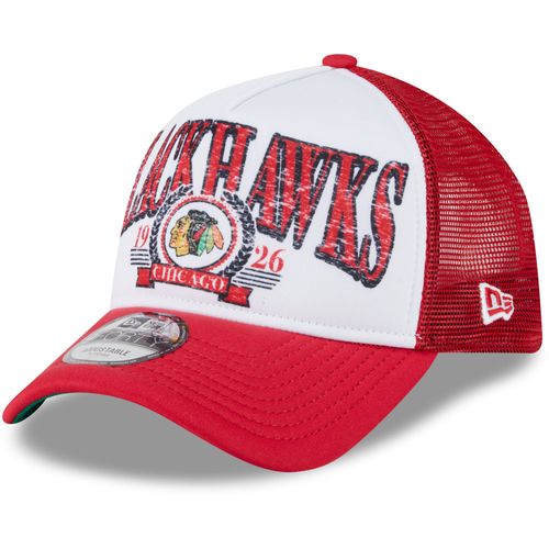 Casquette Chicago Blackhawks New Era 9forty A-Frame - Blanc - Homme