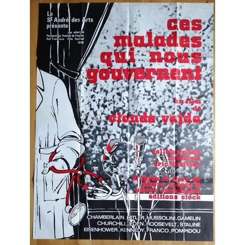Affiche - Ces Malades Qui Nous Gouvernement - Claude Vajda - 1980