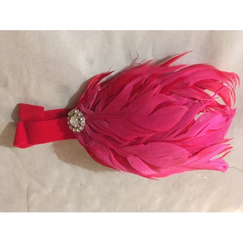 Serre Tête Habillé Souple Pour Bébé/Enfant Fuchsia - Neuf